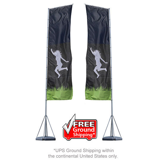 Mondo 23ft Flag Double Sided